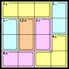 CalcuDoku Puzzle