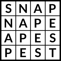 SNAP, NAPE, APES, PEST